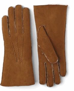 Hestra Lambskin Suede Handsewn