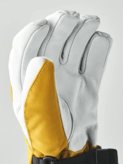 Hestra Army Leather Heli Ski Jr. 5-finger -Soft Hand Gloves Store 471 771aa4d7d6 30560 460 7 original