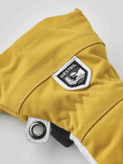 Hestra Army Leather Heli Ski Jr. 5-finger -Soft Hand Gloves Store 471 93cc2c9f4a 30560 460 5 original