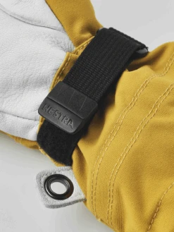 Hestra Army Leather Heli Ski Jr. 5-finger -Soft Hand Gloves Store 471 9c84819cd7 30560 460 6 original