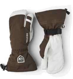 Hestra Army Leather Heli Ski 3-finger