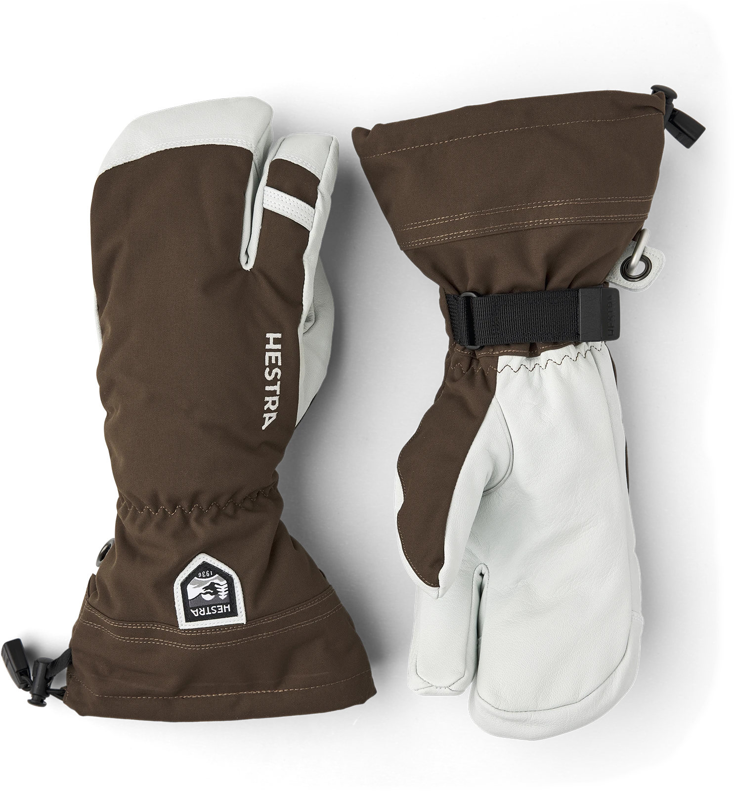 Hestra Army Leather Heli Ski 3-finger 3 Hestra Army Leather Heli Ski 3-finger