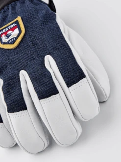 Hestra Army Leather Patrol Jr. 5-finger -Soft Hand Gloves Store 551 1ace620228 32450 280 3 original